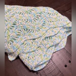 Handmade Baby Crochet Blanket 3 x 4